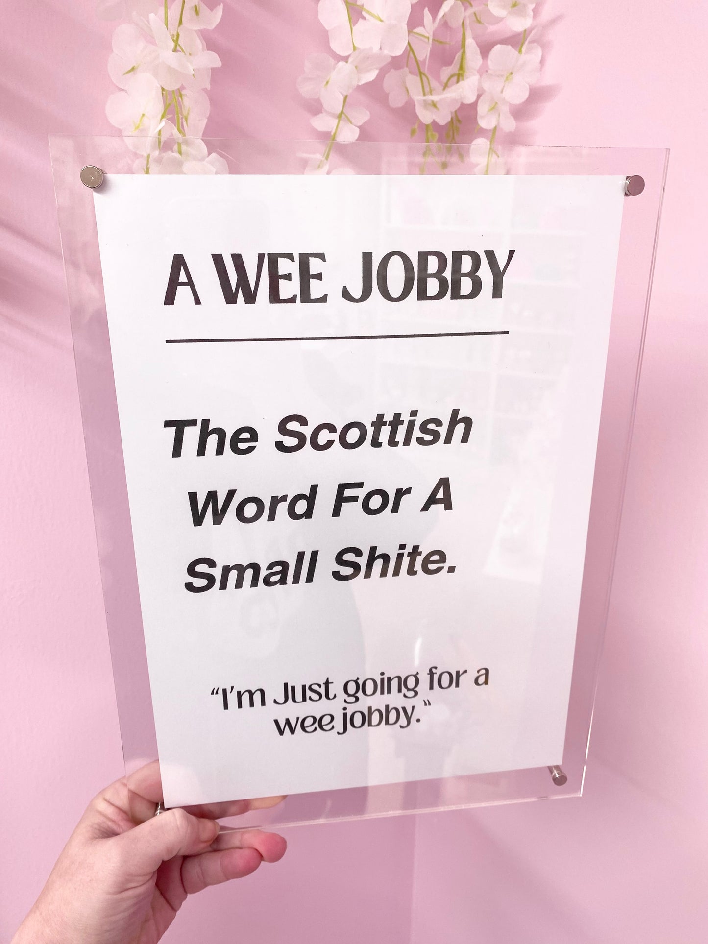 SCOTTISH SLANG -A WEE JOBBY!