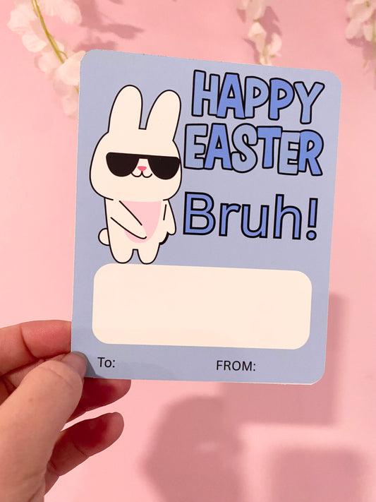 HAPPY EASTER BRUH MONEY GIFT CARDS!