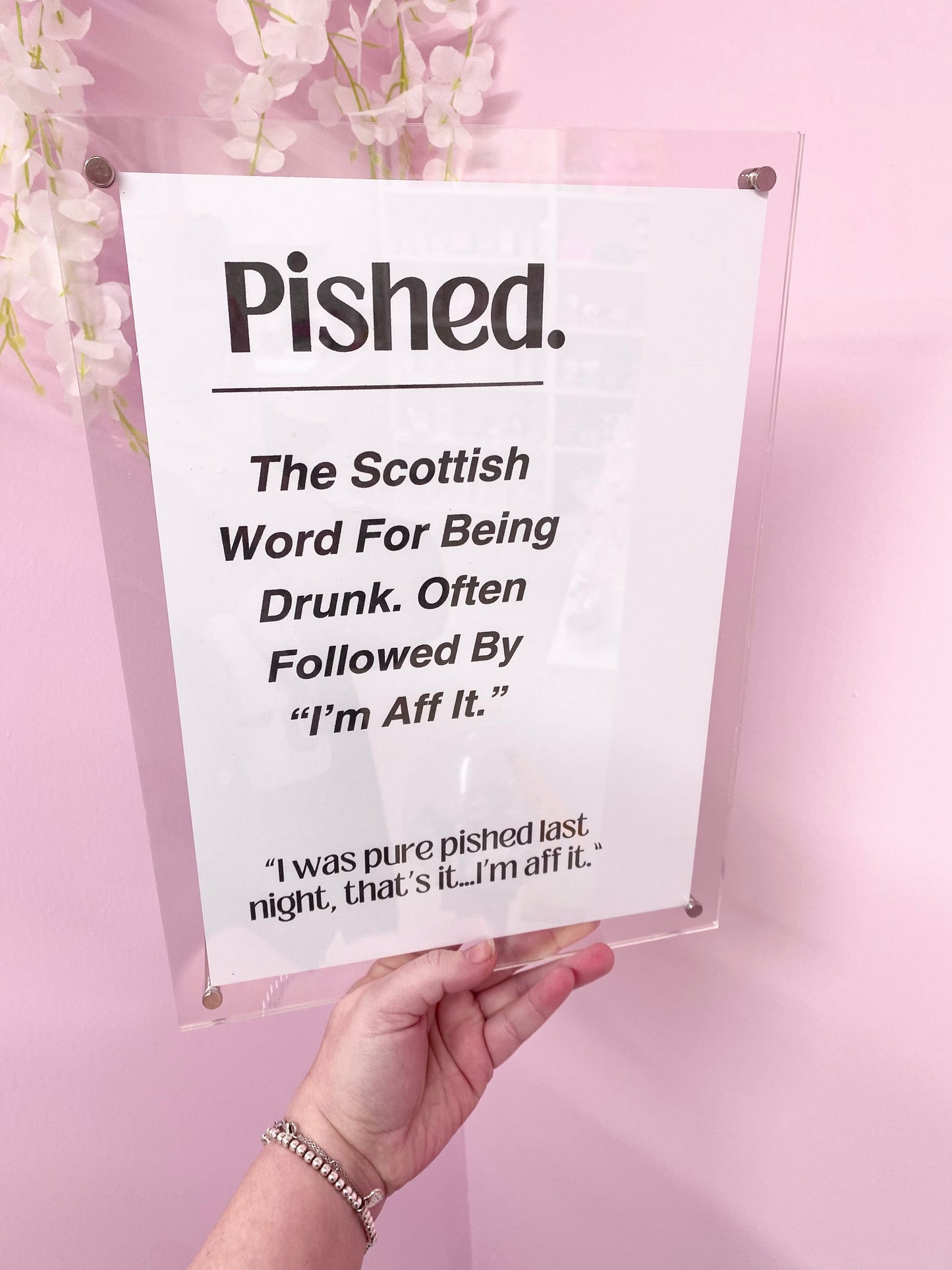 SCOTTISH SLANG - PISHED!